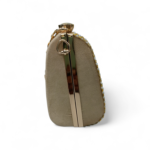 Golden Clutch with Diamond Lock