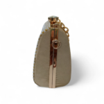Golden Clutch with Diamond Lock