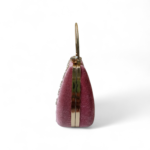 Velvet Diamond Lock Bag