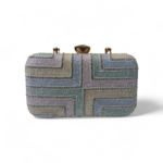 Stylish Embroidery Lock Bag