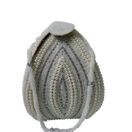 White Ethnic Bag