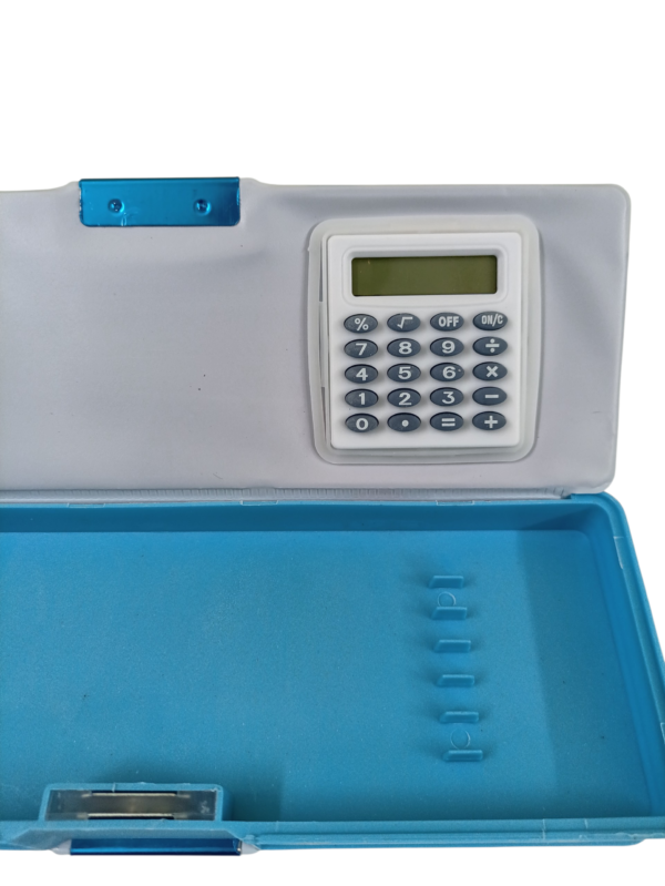 Pencil Box with Calculator
