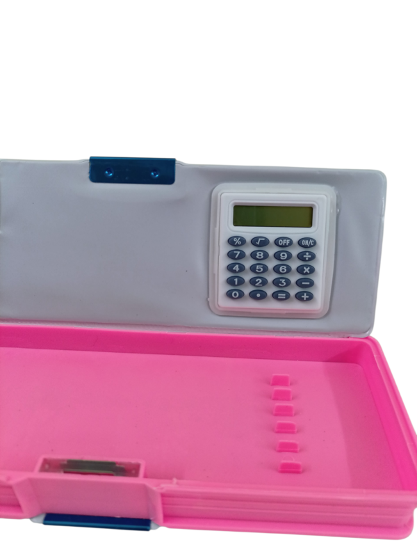Pencil Box with Calculator