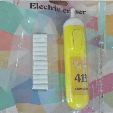 Battery Operated Electric Eraser with 12 Refills