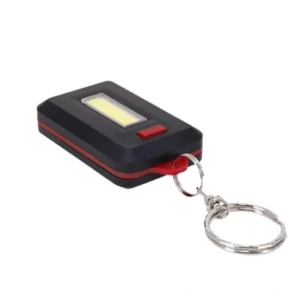 LED Keychain COB Light with 3 Light Modes