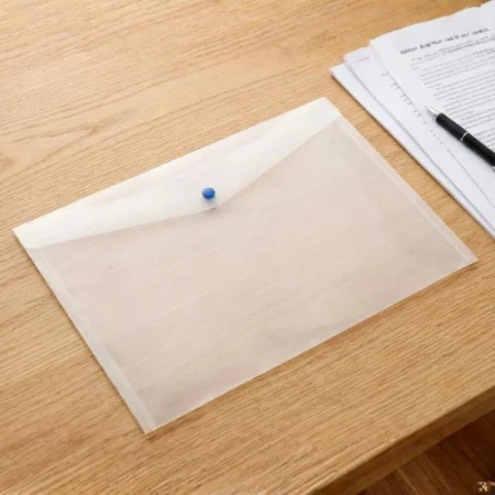 Transparent Document File Folder