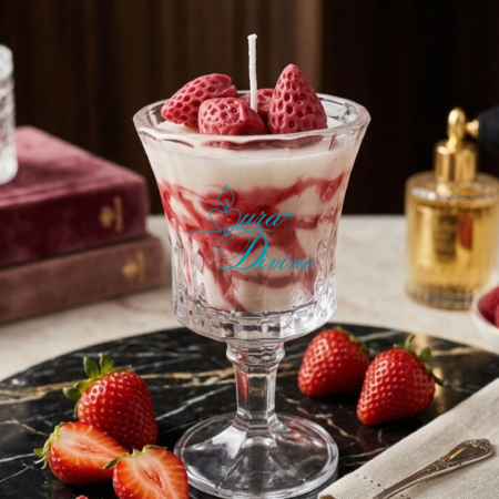 Strawberry Whispers Scented Candle