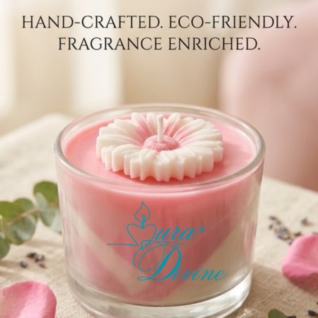 Pink Serenity Scented Candle