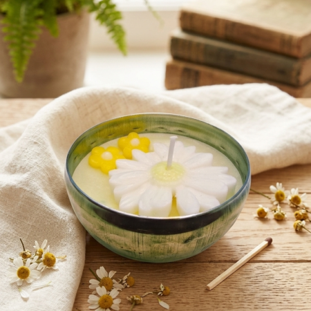 Golden Bloom Urli Candle