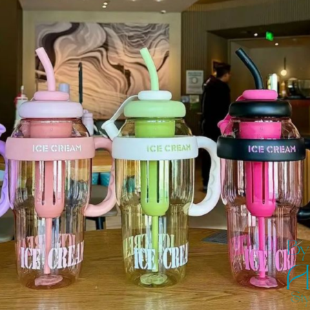 Premium Ice Cream Sipper Bottle