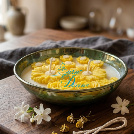 Golden Aura Urli Candle
